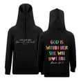 thumbnail image 4 of Girls' Casual Cute Printed Half Zip Hoodie with Pull Cord Pockets for Everyday Wear Girls and Toddlers' Pullover Hoodie Sweatshirt, 4 of 8