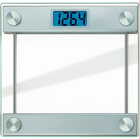 Taylor 7519 Ultra-Thick Digital Glass Bathroom Scale with Backlit LCD (Best Digital Bathroom Scale)