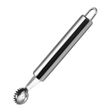 

Strawberry Huller Stem Remover Stainless Steel Tomato Stem Corer Melon Baller Pineapple Corer Portable Fruits and Vegetables Eye Peeler