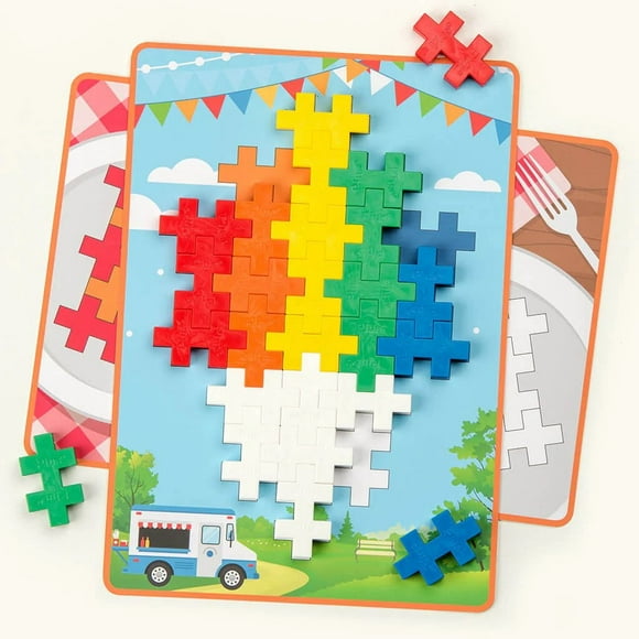Plus Plus Big - Tangram Basic- 60 pieces - 3 to 6 years.