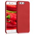 thumbnail image 1 of IBAOLE Étui en Silicone TPU Compatible avec Huawei P10 - Étui Fine avec Finition Douce - Or Rose Mat Rouge Foncé, 1 of 7