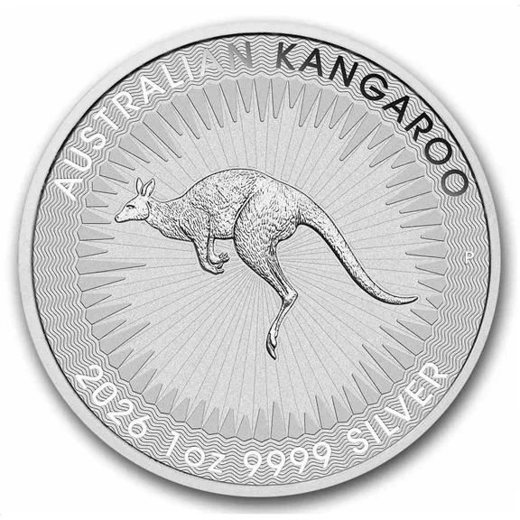 2026 1 oz Australian .9999 Fine Silver Kangaroo $1 Coin BU