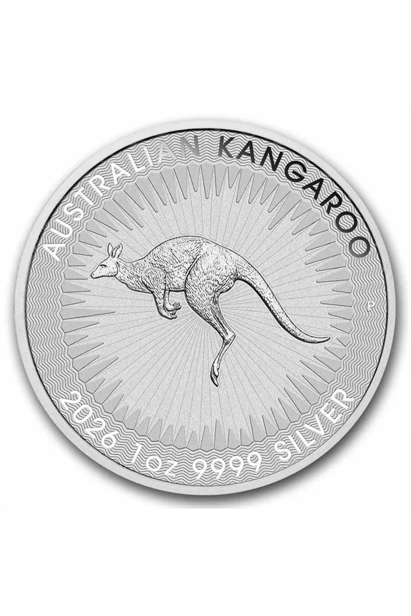 2026 1 oz Australian .9999 Fine Silver Kangaroo $1 Coin BU