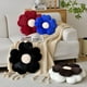 thumbnail image 5 of Almohada ZCNYCLAM en Forma de Flor 50 cm de Peluche Suave de Conejo Negra, 5 of 7