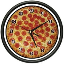 PIZZA Wall Clock place kitchen decor italian food art