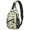 Border Collie and Samoyed, variant on Irish Setter and Floral Beige Pattern Sling Backpack, Unisex Daily Travel Sling Pack with Side Mesh Pockets, Breathable Padded Back Gift Ideas for Holiday Birthday Gifts