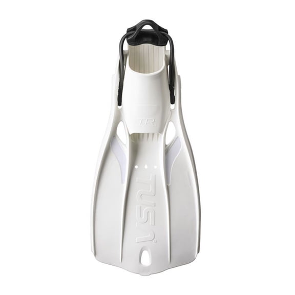 TUSA Travel Right Diving Fins, Color: White, Size L