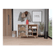 thumbnail image 2 of Recibidor con Zapatero y Compartimentos Excelsior Rovere Blanco Mesa Auxiliar con Almacenamiento Oculto, 2 of 4