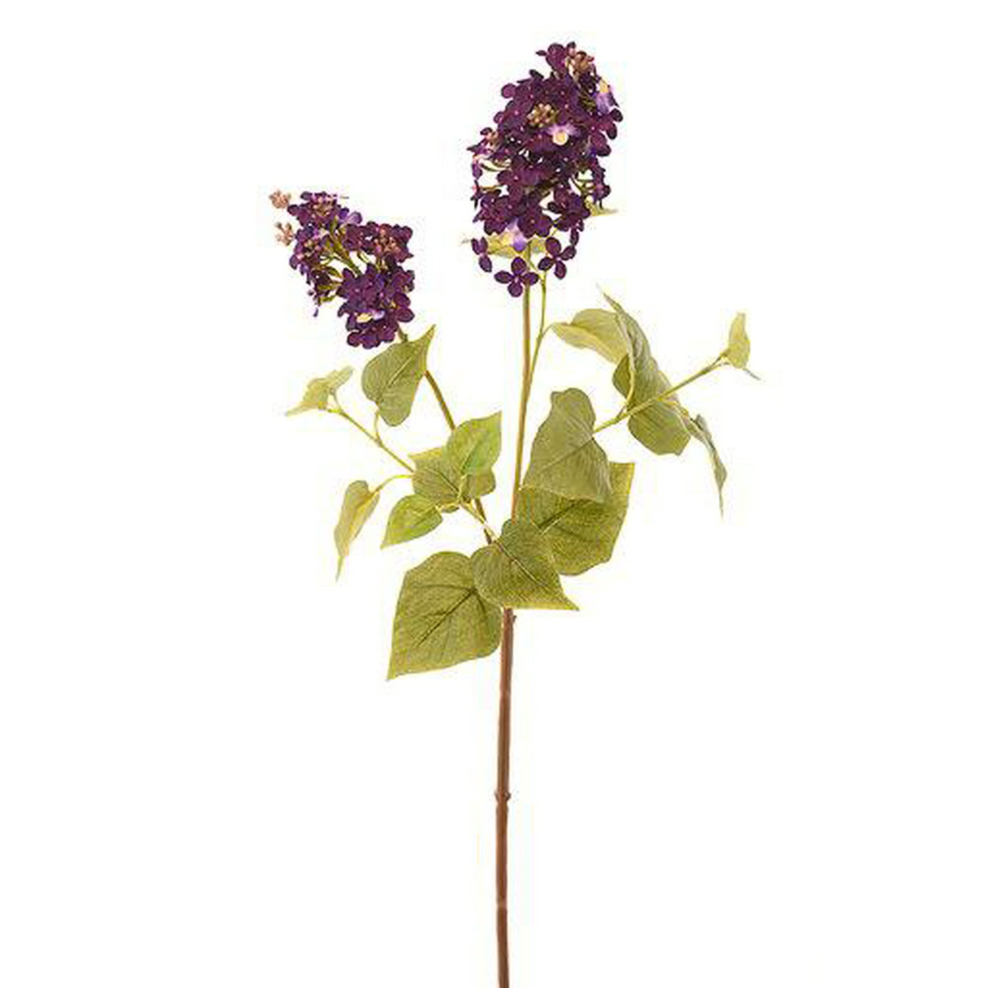 Flor Decorativa Lila Morada 85Cm