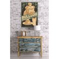 thumbnail image 2 of Bulldog, Retro Bisquit Ad (24x36 Giclee Gallery Art Print, Vivid Textured Wall Decor), 2 of 3
