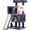 Ashy, variant on BestPet 36 inches Cat Tree for Indoor,Dark Gray.