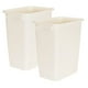 thumbnail image 1 of Trash Can Rubbermaid, bizcocho de plástico tradicional, 21 litros, paquete de 2, 1 of 7