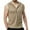 Khaki, variant on IYTR Sleeveless Shirts for Men Sports Solid Color Summer Sleeveless Tank Tops Comfy Vest Hooded Neck Tops Army Green L
