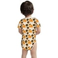 thumbnail image 3 of Yiaed Autumn Woodland Characters Print Infant Climbing Short Sleeve Onesie One-Piece Baby Bodysuit Clothes 0-12 Months -, 3 of 6