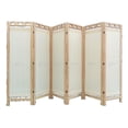 thumbnail image 2 of Biombo MARDAM Madera DE pino natural 6 Paneles, 2 of 2