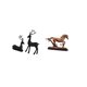 thumbnail image 5 of Elegante Juego De Figuras De Resina De Ciervo Y Caballo Para Sala De Estar, Estudio, Balcón, Escritorio, Decoración, Escultura De Animal Coleccionable, Adorno Para Decoración Del Hogar., 5 of 8