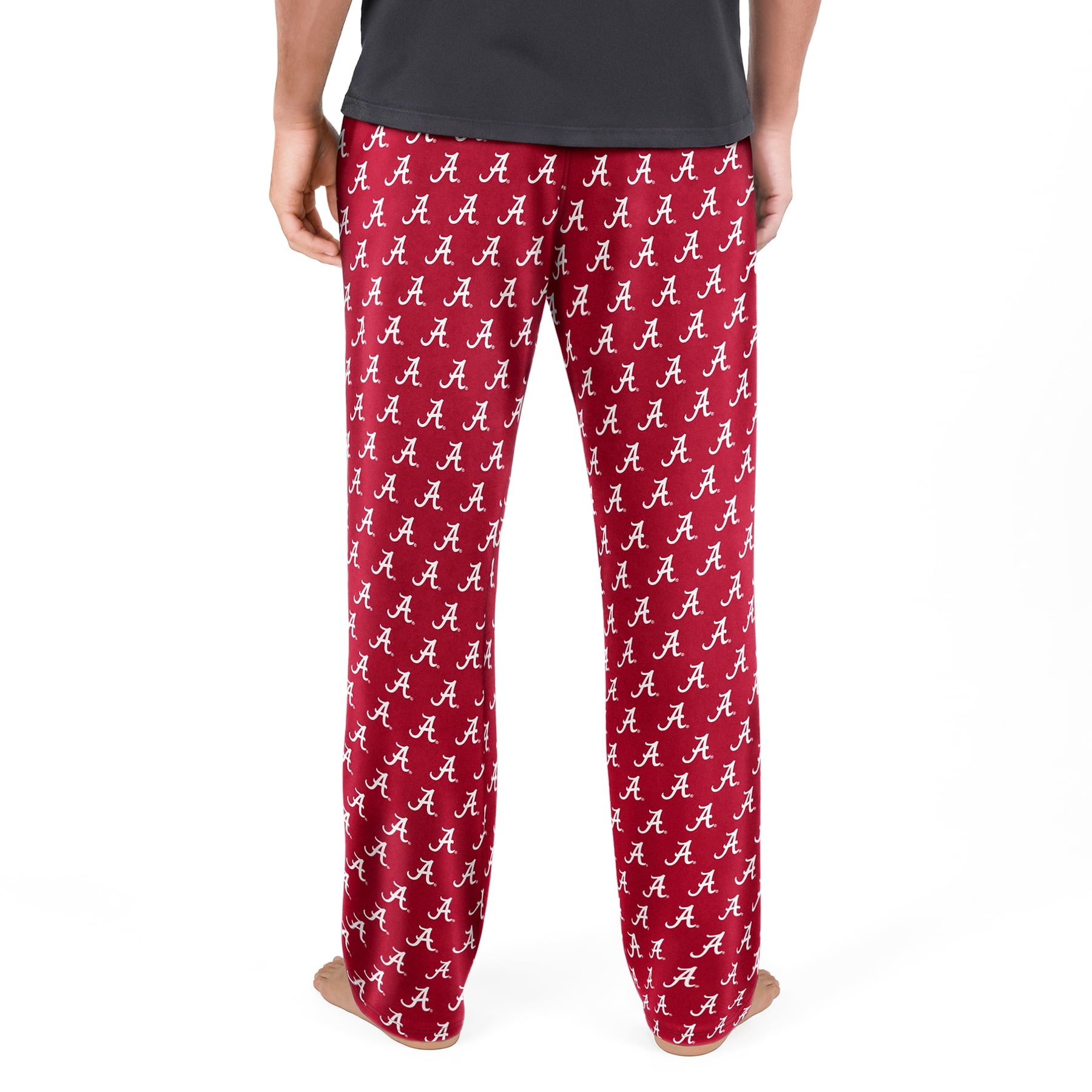 NCAA Mens Alabama Crimson Tide All Over Print Pajama Pants
