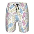 thumbnail image 4 of Naloa Cartoon Bunny Men's Beach Shorts, Surfing shorts, Swim trunks, Quick Dry Swim Trunks for Surfing Beach Fun - Medium, 4 of 9