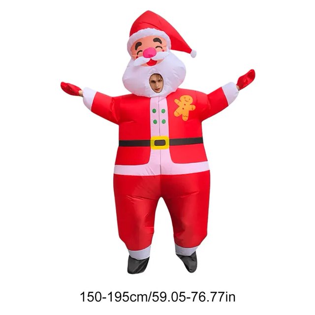 Disfraces inflables divertidos de Navidad para hombre, Papá Noel, muñeco de nieve, árbol, fiesta de Carnaval de Navidad y Halloween para adultos