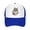 Blue, variant on Wolf Unisex Trucker Hats for Men Women Adjustable Casual Baseball Caps for Outdoor Activities Dad Cap