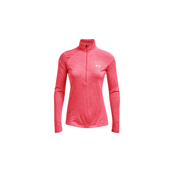 UNDER ARMOUR WOMENS Tech 1/2 Zip Twist Top Pullover Womens "Cerise / Pink Lemonade" 1320128 653 1320128 653 from Stadium Goods