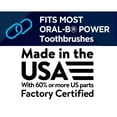 thumbnail image 4 of Equate Easy Flex Total Power Electric Toothbrush Replacement Heads, 8 Count, 4 of 9
