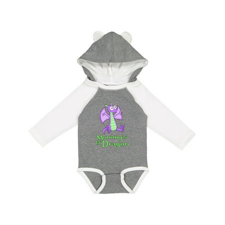 

Inktastic Mommy s Lil Dragon Gift Baby Boy or Baby Girl Long Sleeve Bodysuit