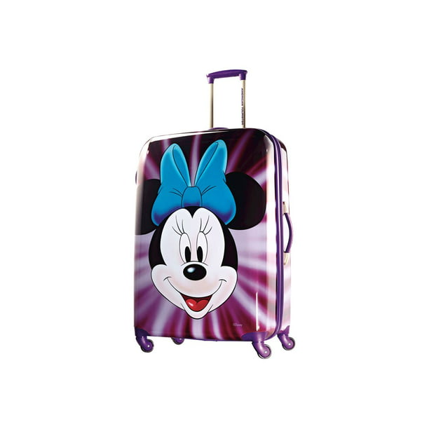 nauwelijks Scenario cache American Tourister Disney Minnie Mouse - Spinner 27.95 in - minnie mouse  face - Walmart.com