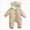 A41-Khaki, variant on Newborn Infant Baby Boy Fall Jumpsuit Letter Embroidery Romper