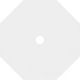 thumbnail image 4 of 38"OD x 4"ID x 15"C x 1"P Westin Architectural Grade PVC Contemporary Ceiling Medallion, 4 of 11