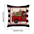 thumbnail image 4 of Fiudx Juego de Almohadas Navideñas con Diseño de Alce y Copo de Nieve, Suaves y Cómodas, Decoración Navideña para El Hogar, Acogedora Adición a La Sala de Estar, Regalo Perfecto para La Familia, Jueg, 4 of 7
