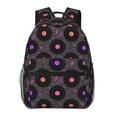 thumbnail image 1 of Fotbe Vinyl Records Musical Notes Mochila Casual con Estampado para Escuela, Viajes y Actividades al Aire Libre - Duradera, Ligera y Cómoda, 1 of 5