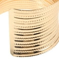 thumbnail image 3 of DRAFIDEEP Iron Wide Bracelet with Distinctive Textured Pattern and Convenient Striped Opening for Easy Wear, 3 of 8