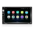 thumbnail image 3 of Camecho ISO Android 9.1 Double Din GPS Car Stereo Radio 7'' HD 1080P Car Player with Bluetooth WIFI GPS FM Radio Receiver Suppport Rear Camera, 3 of 9