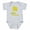 Heather Gray, variant on CafePress - Science Is Awesome 2 - Cute Infant Bodysuit Baby Romper - Size Newborn - 24 Months