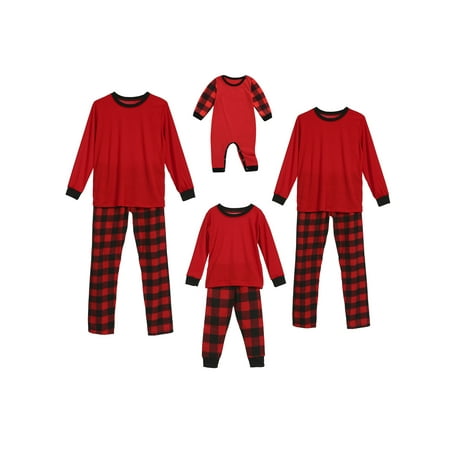 

Musuos Christmas Family Matching Pajamas Set for Women Men Kids Sleepwear Nightwear
