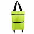 thumbnail image 1 of Con bolsa de ruedas, bolsa de remolque plegable para supermercado, carrito de mano para el hogar, bolsa de compras portátil, carrito de equipaje, carga, 1 of 1