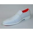 thumbnail image 3 of Men's Shoes The Cuban L TAYNO Leather Cap Toe Loafer White, 3 of 8