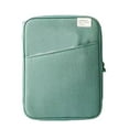 thumbnail image 1 of Shengyu 1/2/3 Tablet Sleeve Bag Laptop Pouch Soft Computer Handbag Notebook Keyboard Storage for Zipper Closure Mouse Organizer Business Green 13.3-14inch 1 Pc, 1 of 6