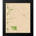 thumbnail image 2 of USGS 20x24 Black Modern Framed Museum Art Print Titled - Godley Texas Quad - USGS 1961, 2 of 5