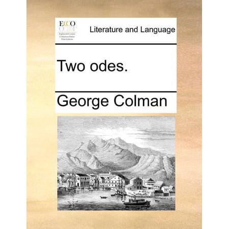 Two Odes. (Paperback)