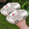 thumbnail image 2 of Godom Boys Slippers Non-Slip Super Soft Quick Drying Shower Slides Indoor Outdoor Shoes, 2 of 5