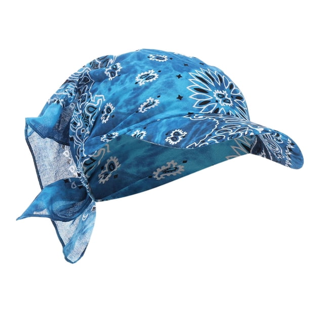 Pasamontañas con capucha Bandana Bufanda Diadema Sombreros Gorra Verano Pesca Azul Sunnimix Bandana de ciclismo