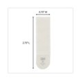 thumbnail image 3 of Picture Hanging Strips, Value Pack, Medium, Removable, Holds Up To 12 Lbs, 0.75 X 2.75, White, 12 Pairs/pack | Bundle of 10 Packs, 3 of 7