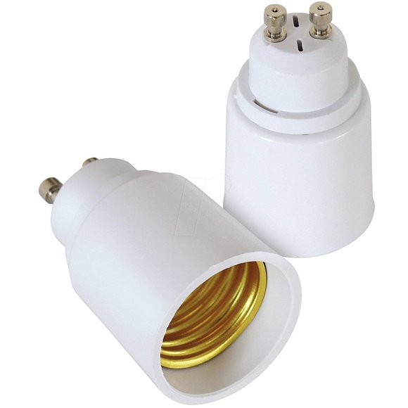 (10 Pcs) Yi Lighting Adaptateur GU10 vers E26/E27 - Base à Baïonnette GU10 vers Adaptateur de Douille d'Ampoule Edison E26/E27