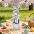 thumbnail image 2 of YingYouFu Easter Bunny Disco Ball Decoration Silver Shiny Reflective Mirror Ornament Sparkling Easter Bunny Figures Holiday Spring Party Decor 9.45 inch, 2 of 6