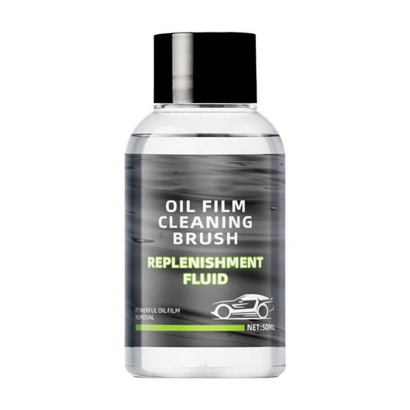 Kieccall 50ml Automotive Anti-Fog Glass Oil Film Supplement Fluid - Applies to Windshield for Clear Vision in All Weather Conditions