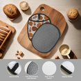thumbnail image 4 of Sikiie Pinecone Autumn Pattern Silicone Pot Holders, Oven Mitts Heat Resistant Hot Pads, Non Slip Pot Holder for Kitchen Baking and Cooking 9.4 x 7.5 Inches, 4 of 7