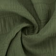 thumbnail image 5 of ClodeEU Women's Round Neck Short Sleeve Side Slit Midi Dress,Solid Color Casual Summer Dress b-Army Green,Women's Plus XXL, 5 of 6
