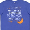 thumbnail image 4 of Inktastic I Love My Little Brother to the Moon and Back Youth T-Shirt, 4 of 5